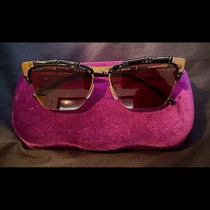 Gucci bamboo sunglasses